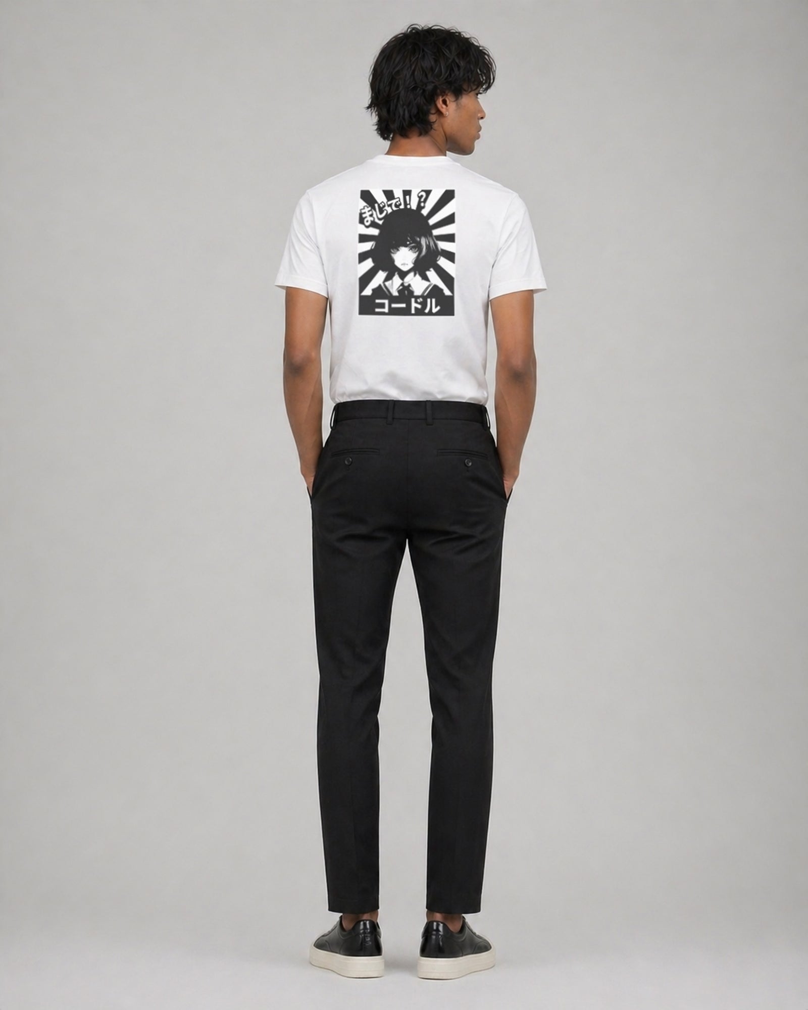 Hover image for コードル (KÖDORU) - White Tee